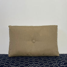 Load image into Gallery viewer, Sunbrella Hero Solid Lumbar Pillow with or without Buttons in Heather Beige
