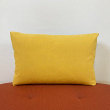 Load image into Gallery viewer, Sunbrella Eclipse Lumbar Pillow in Peacock/Daffodil
