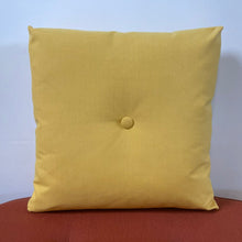 Load image into Gallery viewer, Sunbrella Astro Pillow in Daffodil/Off-White
