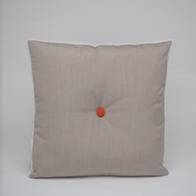 Load image into Gallery viewer, Sunbrella Flower Pillow in Melon/Flax
