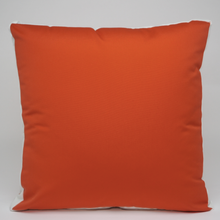 Load image into Gallery viewer, Sunbrella Large Trellis Pillow in Melon/White
