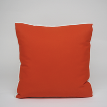 Load image into Gallery viewer, Sunbrella Trellis Pillow in Melon/White
