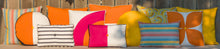 Load image into Gallery viewer, Sunbrella Pop Lumbar Pillow in Plume Tropics
