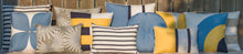 Load image into Gallery viewer, Sunbrella Pop Lumbar Pillow in Etta Vapor

